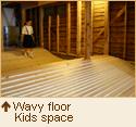 Wavy floor Kids space