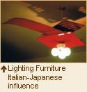 Lighting Furniture Japanese Italian influence